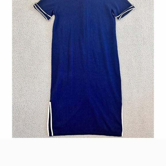 J. Crew Kaya Tipped Sweater Dress (Missing Belt) - Picture 4 of 12